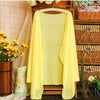 Summer Women Long Thin Cardigan Modal Sun Protection Clothing Tops