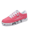 HZXINLIVE 2018 Fashion Women Vulcanized Shoes Sneakers Ladies Lace-up Casual Shoes