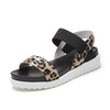 2018 New Hot Sale Sandals Women Summer Slip On Shoes Peep-toe Flat Shoes Roman Sandals