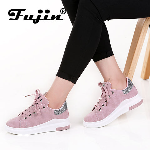 Fujin Brand 2018 Spring Women New sneakers  Autumn Soft Comfortable Casual Shoes