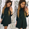New Arrivals Summer Dress 2018 Women Vintage Elegant Mini Dress Bow Causal Party Dresses