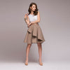 Lace Dress 2018 Women's New Fashion Summer Beach Sleeveless Flare Dresses Mini A-Line Party