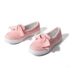 MCCKLE Women Loafers Plus Size Platform Slip On Bowtie Flat Shoes Sewing Casual